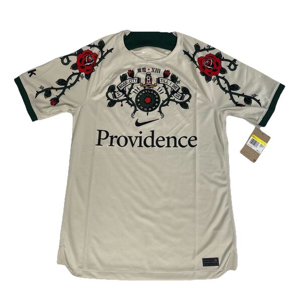 Nike Mens Portland Thorns FC Away Soccer Jersey 2023  DR3970-073 Size SMALL - Picture 1 of 1